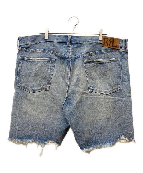 RRL（ダブルアールエル）RRL (ダブルアールエル) CUT OFF DENIM SHORTS ブルー サイズ:38の古着・服飾アイテム