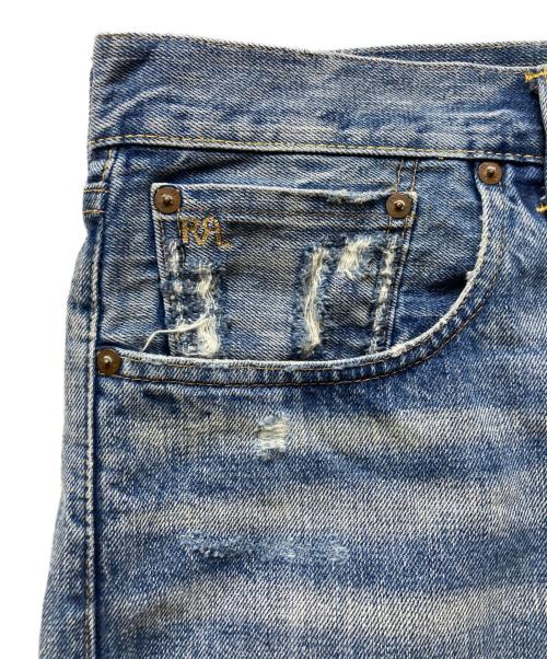 RRL（ダブルアールエル）RRL (ダブルアールエル) CUT OFF DENIM SHORTS ブルー サイズ:38の古着・服飾アイテム