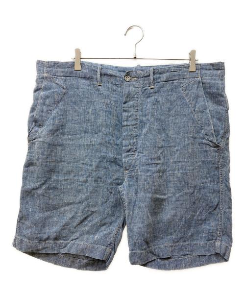 RRL（ダブルアールエル）RRL (ダブルアールエル) リネンショーツ ブルー サイズ:36の古着・服飾アイテム