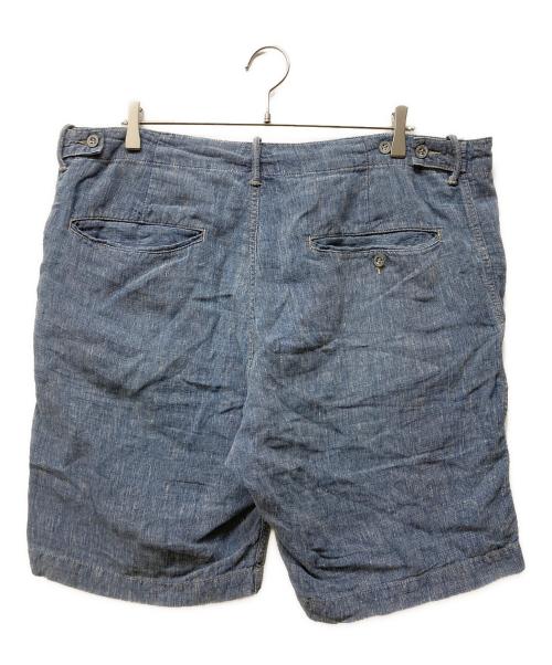 RRL（ダブルアールエル）RRL (ダブルアールエル) リネンショーツ ブルー サイズ:36の古着・服飾アイテム