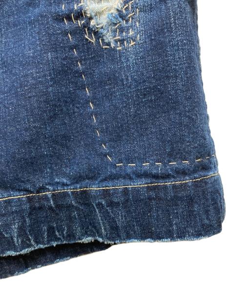 RRL（ダブルアールエル）RRL (ダブルアールエル) DENIM UTILITY SHORTS インディゴ サイズ:38の古着・服飾アイテム