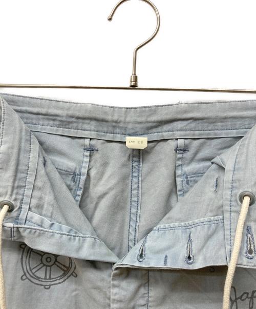 RRL（ダブルアールエル）RRL (ダブルアールエル) ハワイアン柄チノショーツ ブルー サイズ:W36の古着・服飾アイテム