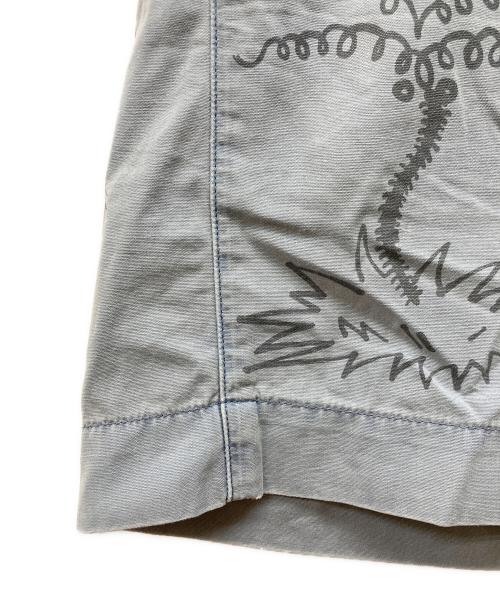 RRL（ダブルアールエル）RRL (ダブルアールエル) ハワイアン柄チノショーツ ブルー サイズ:W36の古着・服飾アイテム