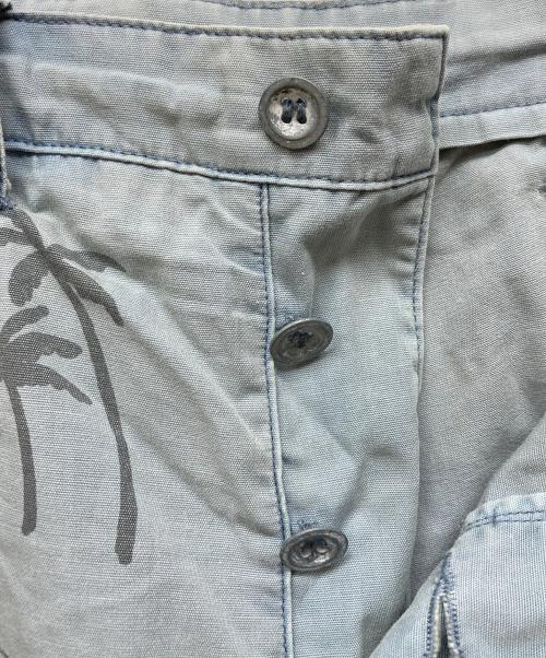 RRL（ダブルアールエル）RRL (ダブルアールエル) ハワイアン柄チノショーツ ブルー サイズ:W36の古着・服飾アイテム