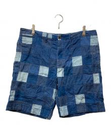 RRL（ダブルアールエル）の古着「パッチワークインディゴショーツ」｜インディゴ