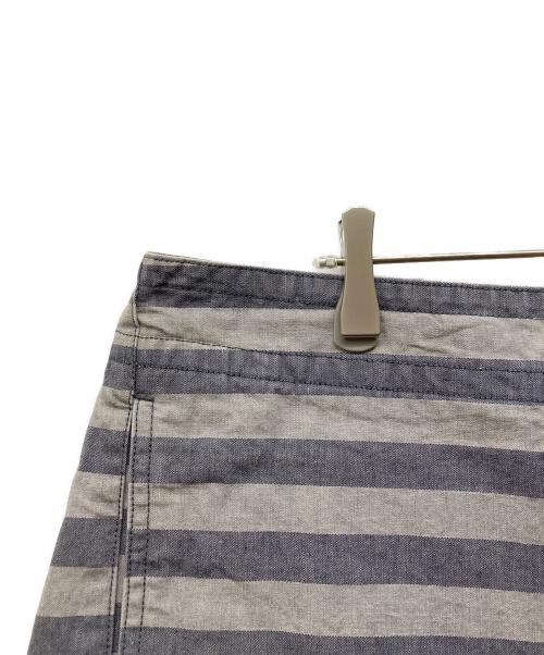 RRL（ダブルアールエル）RRL (ダブルアールエル) ストライプショーツ ブルー サイズ:36の古着・服飾アイテム
