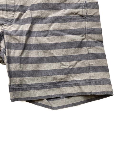 RRL（ダブルアールエル）RRL (ダブルアールエル) ストライプショーツ ブルー サイズ:36の古着・服飾アイテム