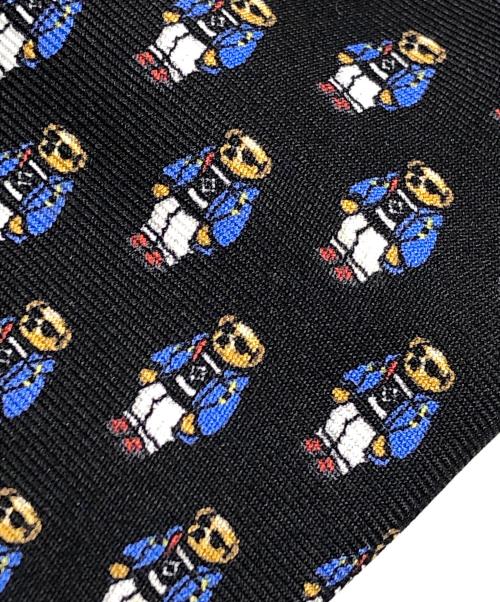 POLO RALPH LAUREN（ポロ・ラルフローレン）POLO RALPH LAUREN (ポロ・ラルフローレン) ポロベアーネクタイ ブラック サイズ:なしの古着・服飾アイテム