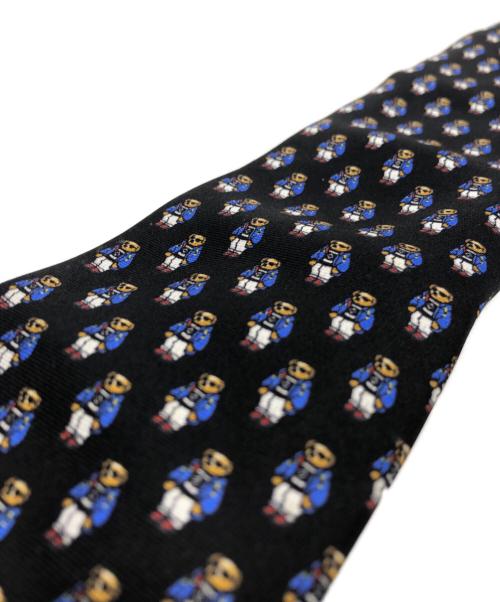 POLO RALPH LAUREN（ポロ・ラルフローレン）POLO RALPH LAUREN (ポロ・ラルフローレン) ポロベアーネクタイ ブラック サイズ:なしの古着・服飾アイテム