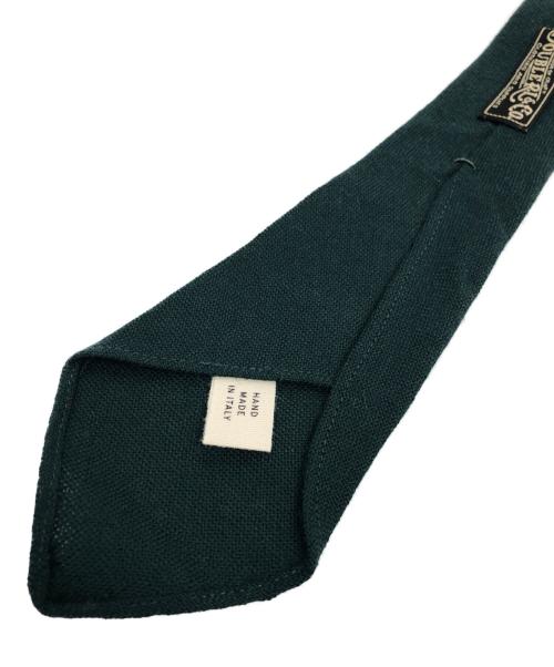 RRL（ダブルアールエル）RRL (ダブルアールエル) ダックエンブロイダリーネクタイ グリーン サイズ:なしの古着・服飾アイテム