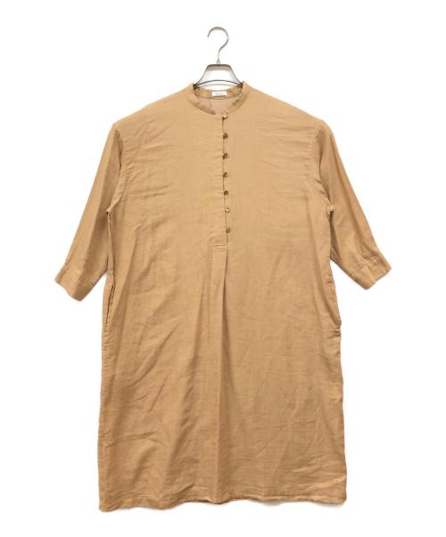 hatsutoki（ハツトキ）hatsutoki (ハツトキ) w-faceプルオーバーワンピース ブラウンの古着・服飾アイテム