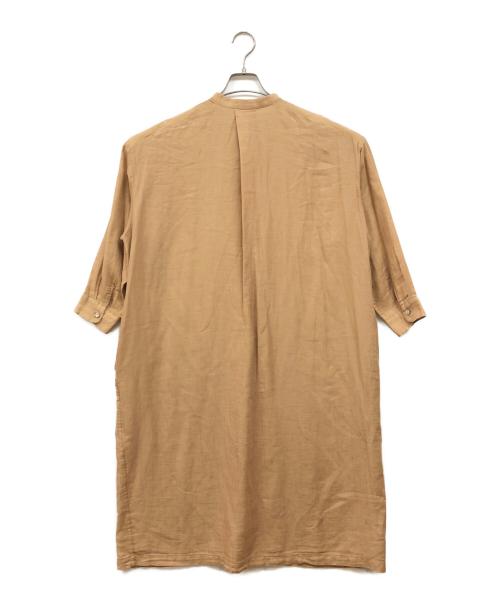 hatsutoki（ハツトキ）hatsutoki (ハツトキ) w-faceプルオーバーワンピース ブラウンの古着・服飾アイテム