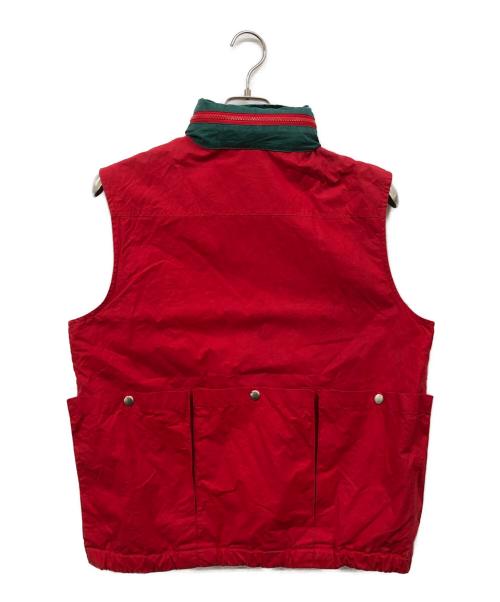 RALPH LAUREN（ラルフローレン）RALPH LAUREN (ラルフローレン) コットンベスト レッド サイズ:Mの古着・服飾アイテム
