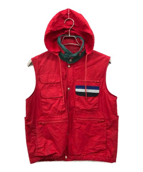 RALPH LAUREN（ラルフローレン）RALPH LAUREN (ラルフローレン) コットンベスト レッド サイズ:Mの古着・服飾アイテム
