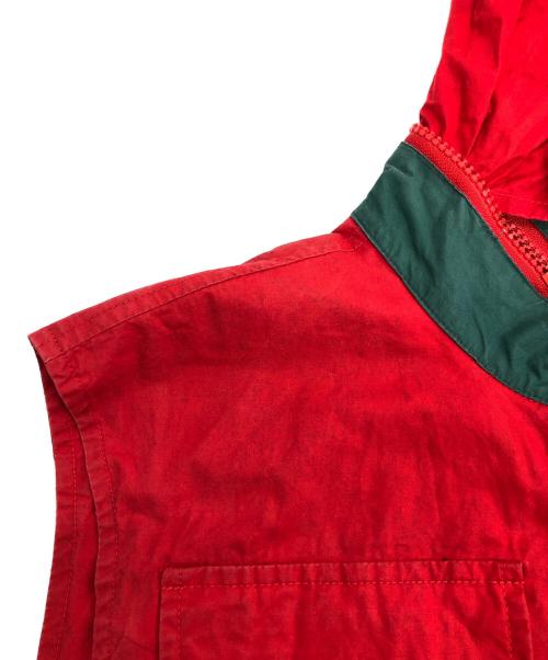 RALPH LAUREN（ラルフローレン）RALPH LAUREN (ラルフローレン) コットンベスト レッド サイズ:Mの古着・服飾アイテム