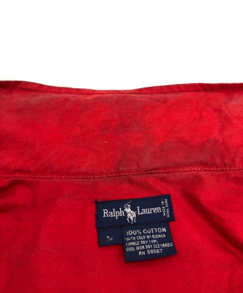 RALPH LAUREN（ラルフローレン）RALPH LAUREN (ラルフローレン) コットンベスト レッド サイズ:Mの古着・服飾アイテム