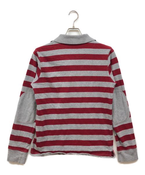stussy（ステューシー）stussy (ステューシー) ラガーシャツ レッド サイズ:Sの古着・服飾アイテム