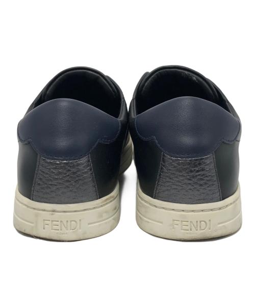 FENDI（フェンディ）FENDI (フェンディ) ローカットスニーカー ブラック サイズ:23ｃｍの古着・服飾アイテム
