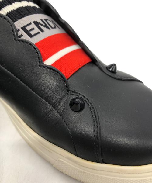 FENDI（フェンディ）FENDI (フェンディ) ローカットスニーカー ブラック サイズ:23ｃｍの古着・服飾アイテム