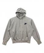 NIKEナイキ）の古着「オールドワンポイントロゴパーカー」｜グレー