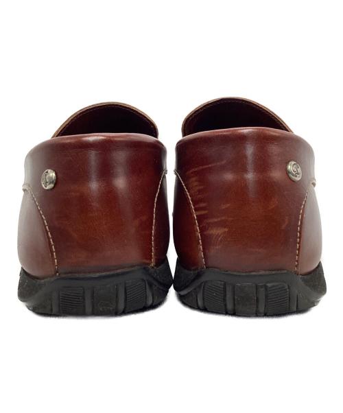 PARABOOT（パラブーツ）PARABOOT (パラブーツ) レザーモカシンシューズ ブラウン サイズ:サイズ表記無しの古着・服飾アイテム