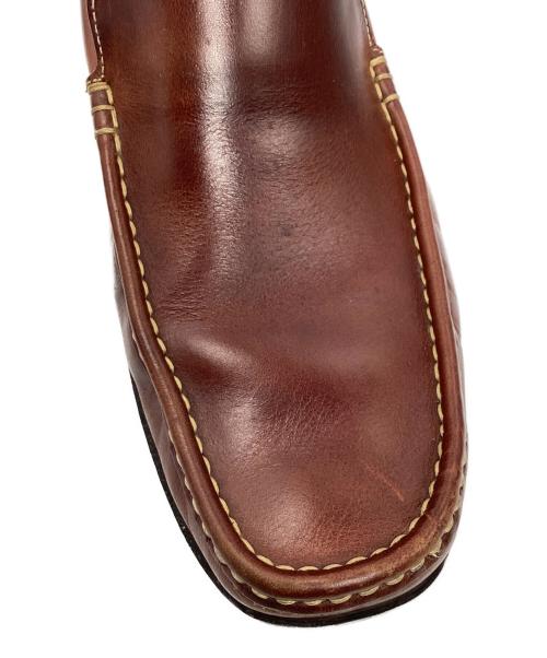 PARABOOT（パラブーツ）PARABOOT (パラブーツ) レザーモカシンシューズ ブラウン サイズ:サイズ表記無しの古着・服飾アイテム