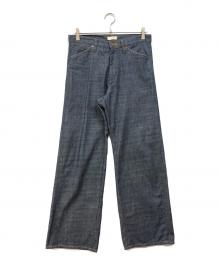 steaf（スティーフ）の古着「ワイドデニムパンツ」｜ブルー