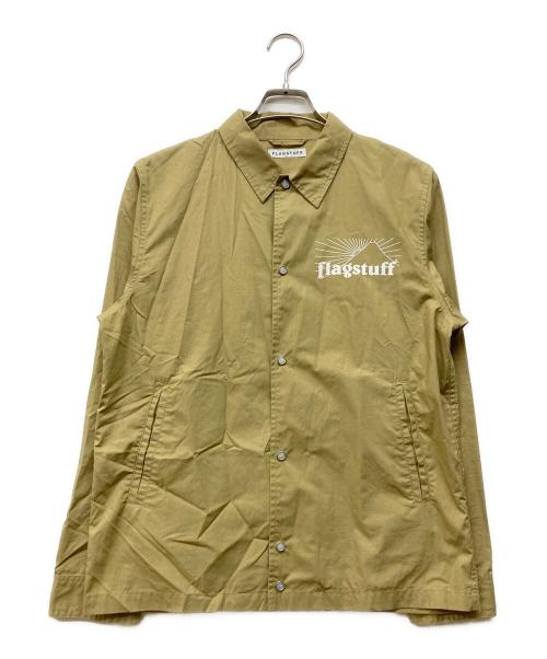 flagstuff（フラグスタフ）FLAGSTUFF (フラグスタフ) コーチジャケット ブラウン サイズ:Ｓの古着・服飾アイテム