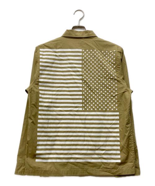 flagstuff（フラグスタフ）FLAGSTUFF (フラグスタフ) コーチジャケット ブラウン サイズ:Ｓの古着・服飾アイテム
