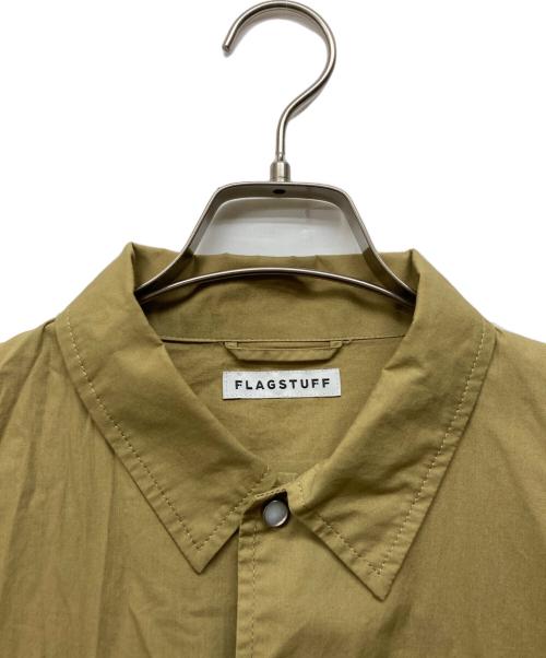 flagstuff（フラグスタフ）FLAGSTUFF (フラグスタフ) コーチジャケット ブラウン サイズ:Ｓの古着・服飾アイテム