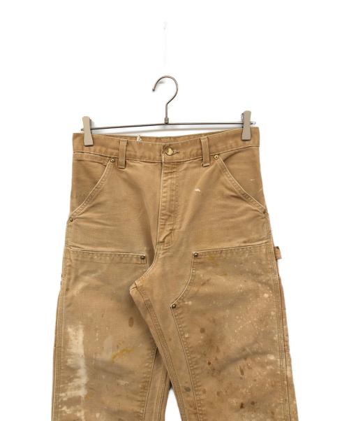 CarHartt（カーハート）CarHartt (カーハート) B01 ダブルニー ペインターパンツ ベージュ サイズ:30×32の古着・服飾アイテム