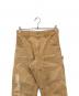 CarHartt (カーハート) B01 ダブルニー ペインターパンツ ベージュ サイズ:30×32：20000円