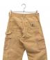 中古・古着 CarHartt (カーハート) B01 ダブルニー ペインターパンツ ベージュ サイズ:30×32：20000円
