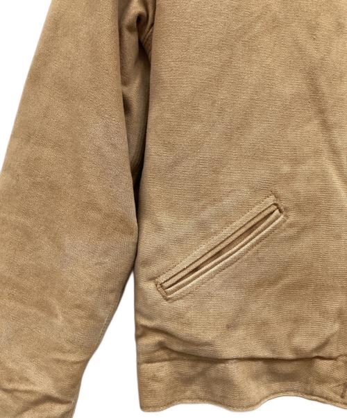 CarHartt（カーハート）CarHartt (カーハート) ジップアップワークジャケット ブラウン サイズ:記載無し（実寸サイズをご確認ください）の古着・服飾アイテム