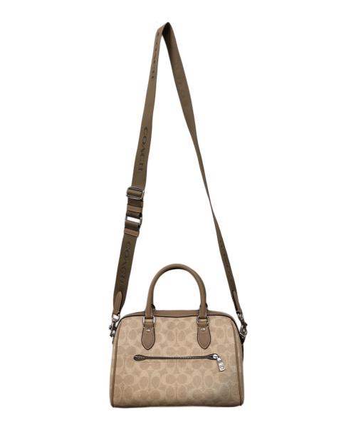 COACH（コーチ）COACH (コーチ) ローアン サッチェル バッグ ベージュ 未使用品の古着・服飾アイテム