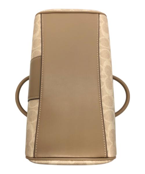 COACH（コーチ）COACH (コーチ) ローアン サッチェル バッグ ベージュ 未使用品の古着・服飾アイテム