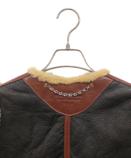 THE FEW（ザ・フュー）THE FEW (ザ・フュー) Type C-3 VEST ブラウン サイズ:38の古着・服飾アイテム