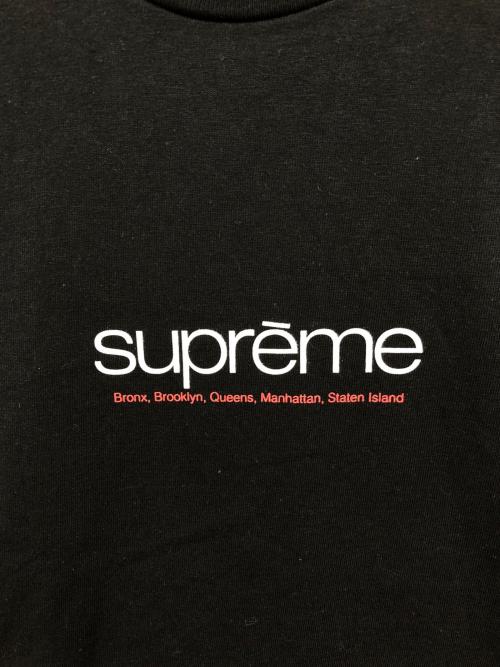SUPREME（シュプリーム）Supreme (シュプリーム) Five Boroughs Tee ブラック サイズ:Lの古着・服飾アイテム