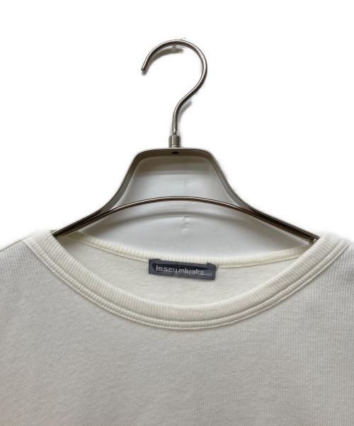 ISSEY MIYAKE MEN（イッセイミヤケメン）ISSEY MIYAKE MEN (イッセイミヤケメン) アーカイブ バックロゴカットソー ホワイト サイズ:Mの古着・服飾アイテム