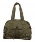 PORTER（ポーター）の古着「LOVE&PEACE BOSTON BAG」｜カーキ