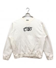 Dior×KENNY SCHARF（ディオール×ケニー・シャーフ）の古着「21SS コラボレーション クルーネックスウェットシャツ」｜ホワイト