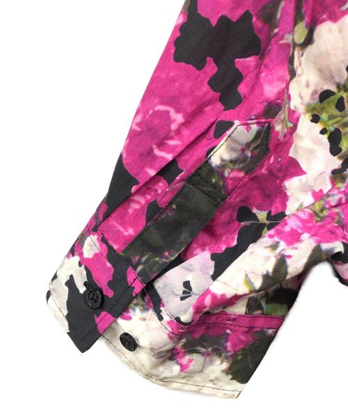 Paul Smith BLACK LABEL（ポールスミス ブラックレーベル）Paul Smith BLACK LABEL (ポールスミス ブラックレーベル) 花柄シャツ パープル サイズ:42の古着・服飾アイテム