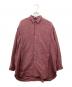 Y'S for men（ワイズフォーメン）の古着「ダブルポケットチェックシャツ」｜レッド×グレー