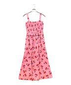 Kate Spadeケイトスペード）の古着「Cherry Toss Jumpsuit」｜ピンク