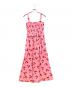 Kate Spade（ケイトスペード）の古着「Cherry Toss Jumpsuit」｜ピンク