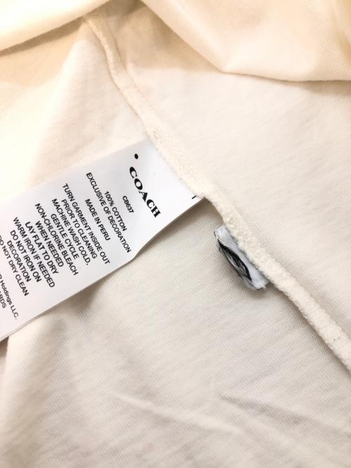 COACH（コーチ）COACH (コーチ) Disney (ディズニー) シグネチャー スリーピング ビューティー Tシャツ ホワイト サイズ:Sの古着・服飾アイテム