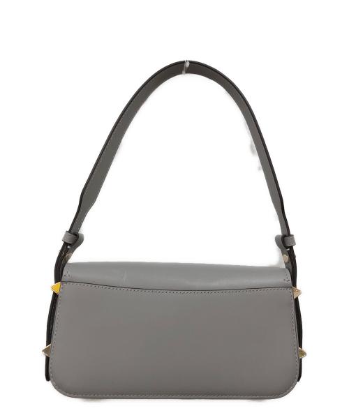 Kate Spade（ケイトスペード）Kate Spade (ケイトスペード) リブスモールイーストウエストショルダーバッグ グレーの古着・服飾アイテム