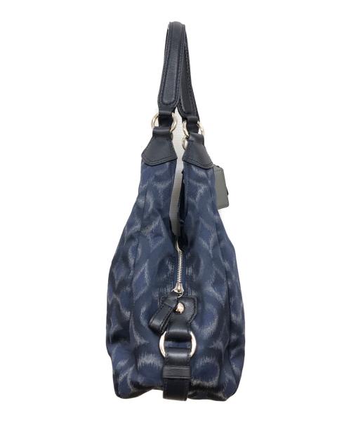 COACH（コーチ）COACH (コーチ) マディソン ハンドバッグ ネイビーの古着・服飾アイテム