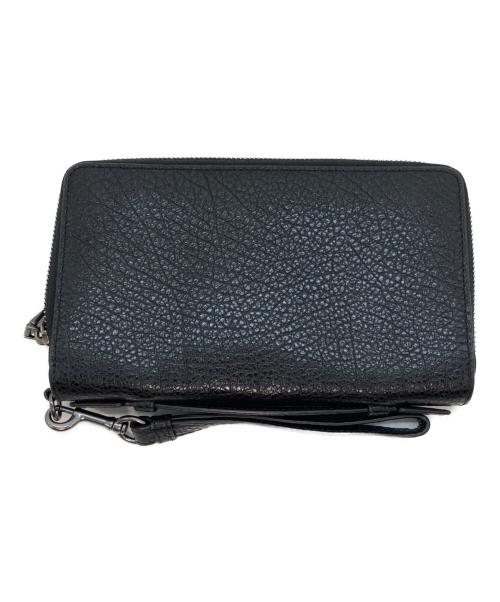 COACH（コーチ）COACH (コーチ) ダブル ジップ トラベル オーガナイザー ブラックの古着・服飾アイテム