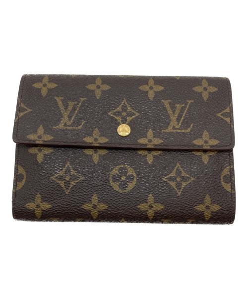 LOUIS VUITTON（ルイ ヴィトン）LOUIS VUITTON (ルイ ヴィトン) 三つ折り財布 ブラウンの古着・服飾アイテム